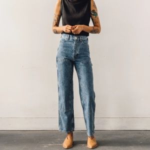 Jesse Kamm Patchfront Handy Pants - Cowboy Blue